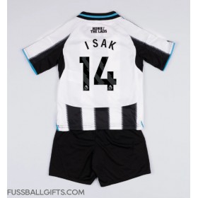 Newcastle United Alexander Isak #14 Fußballbekleidung Heimtrikot Kinder 2025-26 Kurzarm (+ kurze hosen)